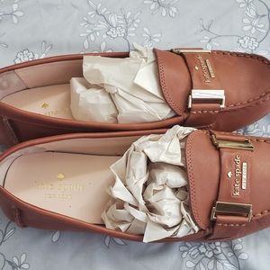 Size 8.5 Kate Spade Leather Loafers/Flat